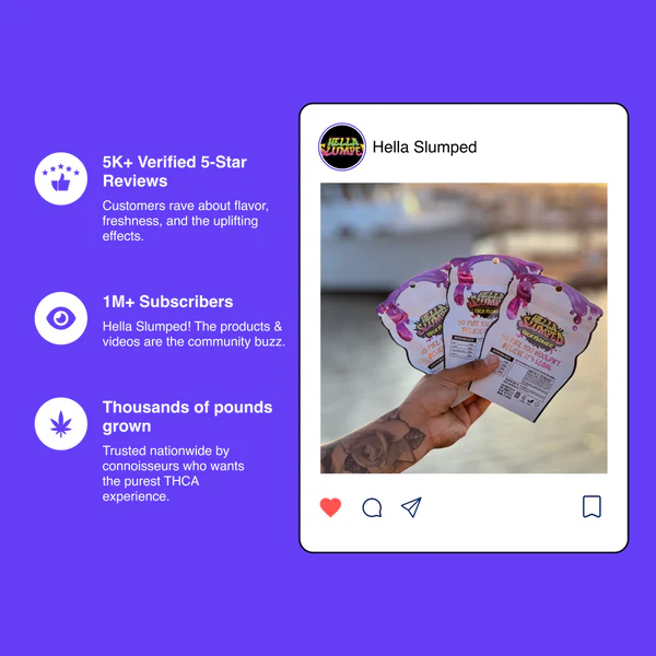 Hella Slumped – Live Hash Rosin Gummies - Image 5